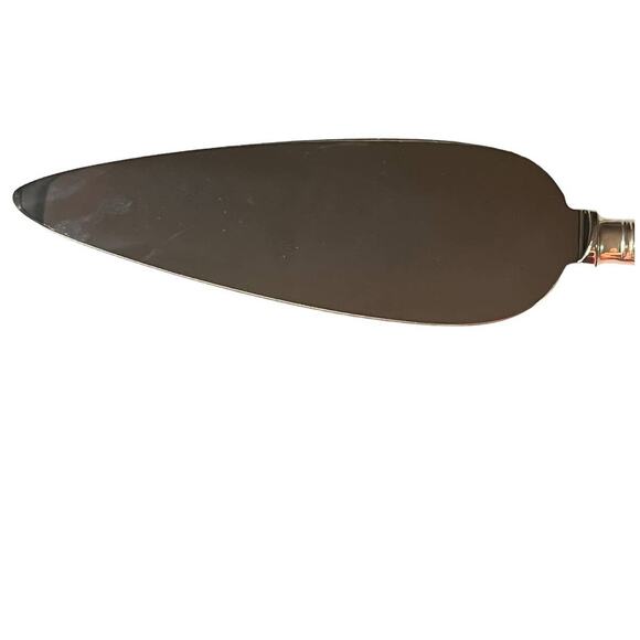 Carrs Sheffield beads sterling silver cake knife with stainless blade - Picture 10 of 10